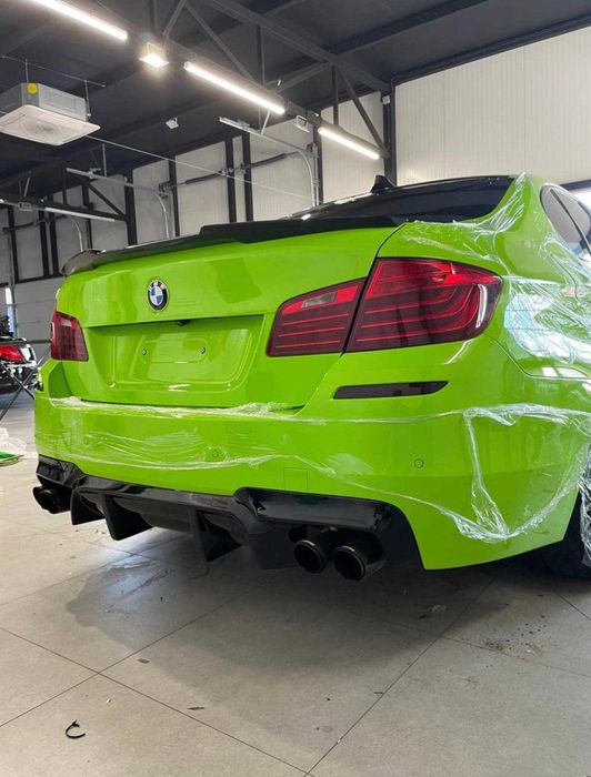 бмв ф10 ф11 дифузор в задний м бампер f10 диффузор