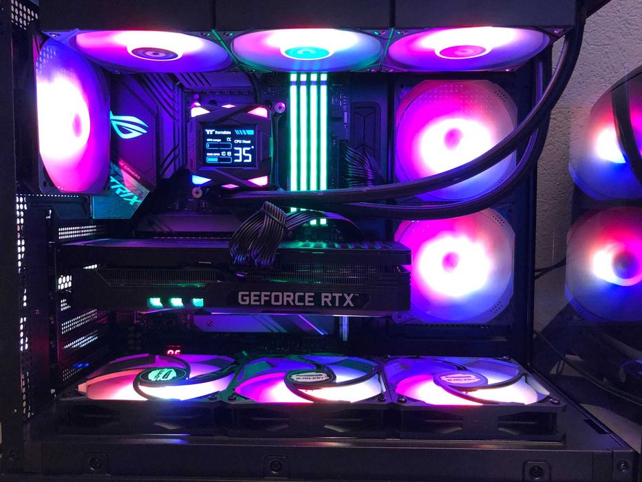 ARGB-PC Gaming, Ryzen 9,RTX 3070Ti, RAM 32, SSD 1Tb,WiFi