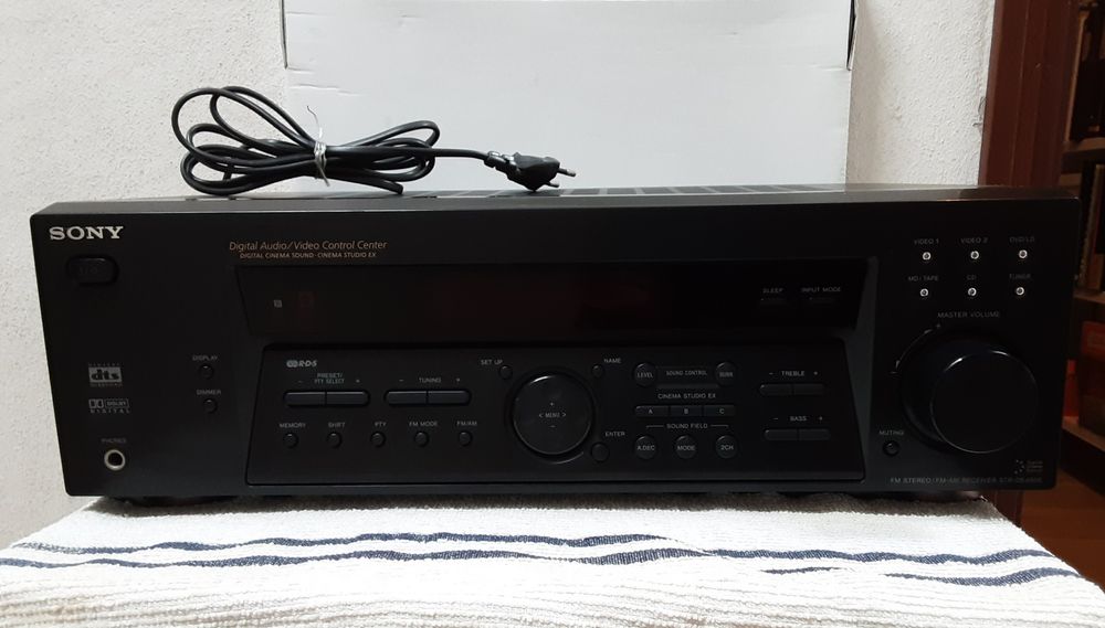 SONY Sound System Set: Amplifier, CD Player, and Cartridge Player.64730234632194120