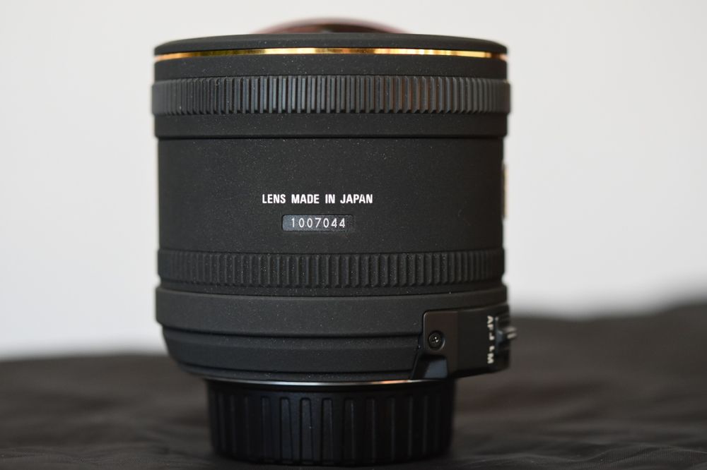 Nikon Sigma AF 4,5mm F2,8 EX DС HSM Circular Fisheye