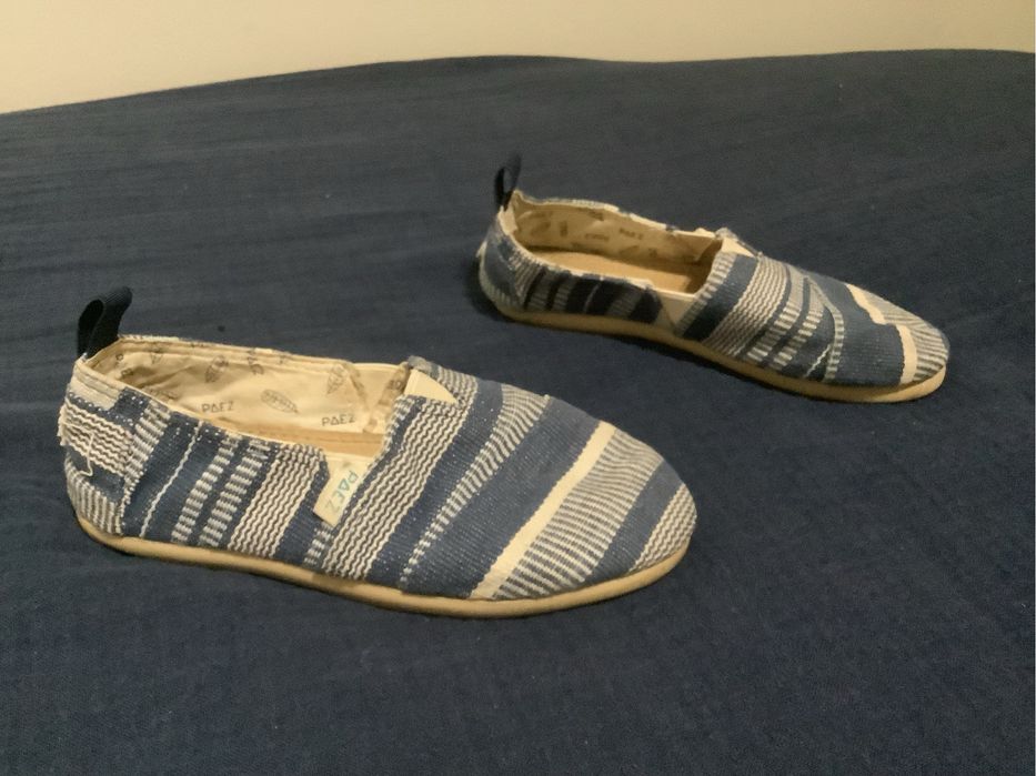 Alpercatas Paez Azuis - Tamanho 31