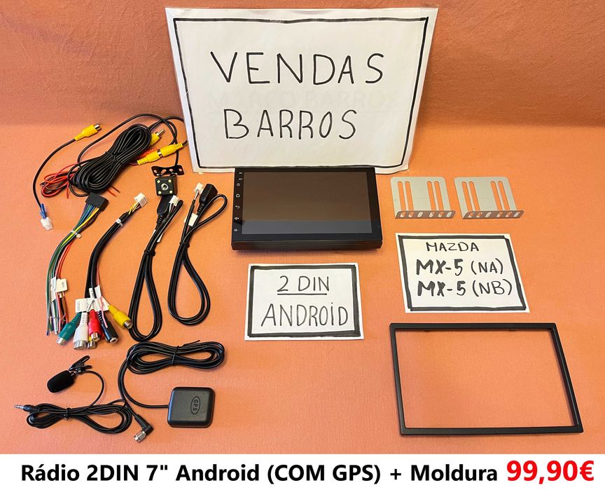 Rádio 2DIN • MAZDA MX-5 (Miata) • Android MX5 NA NB NC [4+64GB]