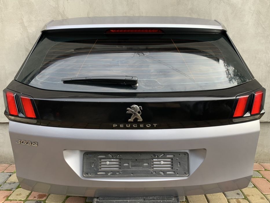 Peugeot 3008 кришка ляда дверь багажника кляпа вналичии внаявності