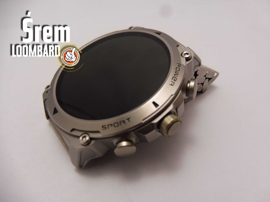 Smartwatch GARETT ATOM V009145  / Ładowarka / Stan DB!