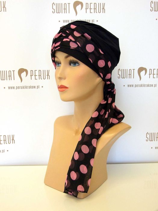 Turban z długim wiązaniem Kielce