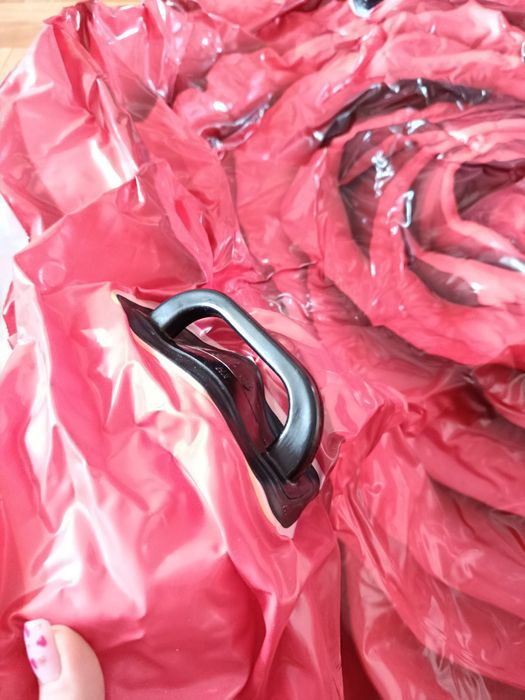 Ponton dmuchany róża