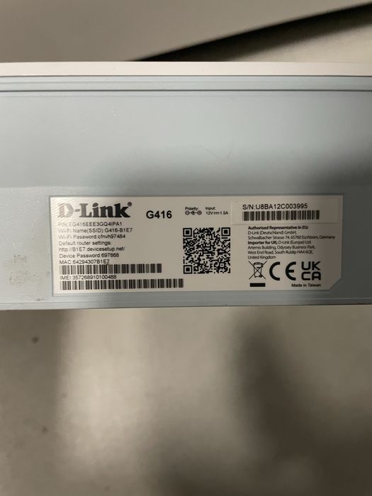 Router D-Link G416
