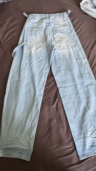 Baggy джинси сині