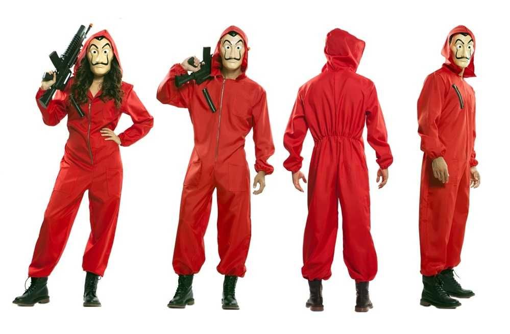 Eurocarnavales disfarse Casa de papel Tam S (755)