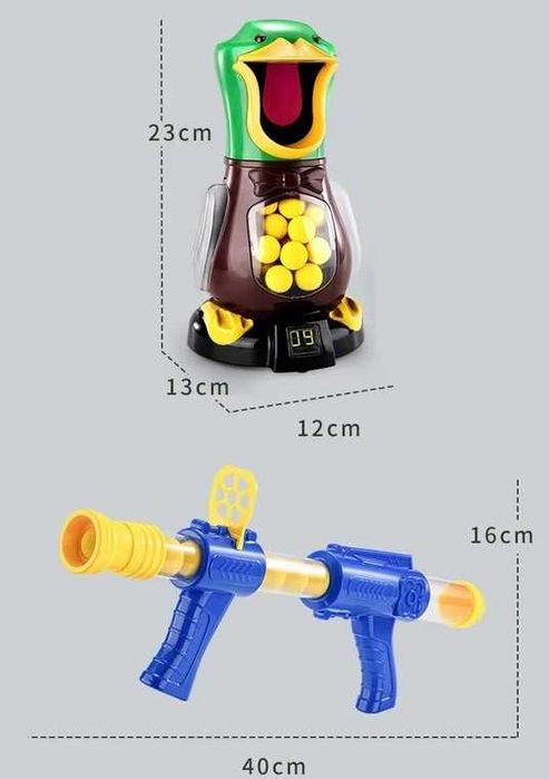 Для мальчиков и девочек аркадная игра-стрельба по утке "Голодная утка"
