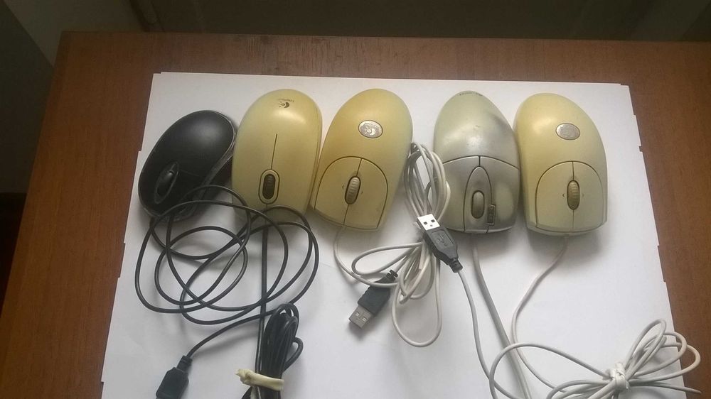 Usb мышки  5шт одним лотом