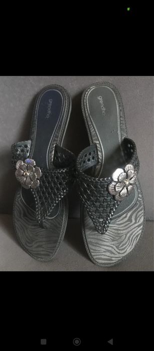 Klapki japonki w stylu vintage gotyckim