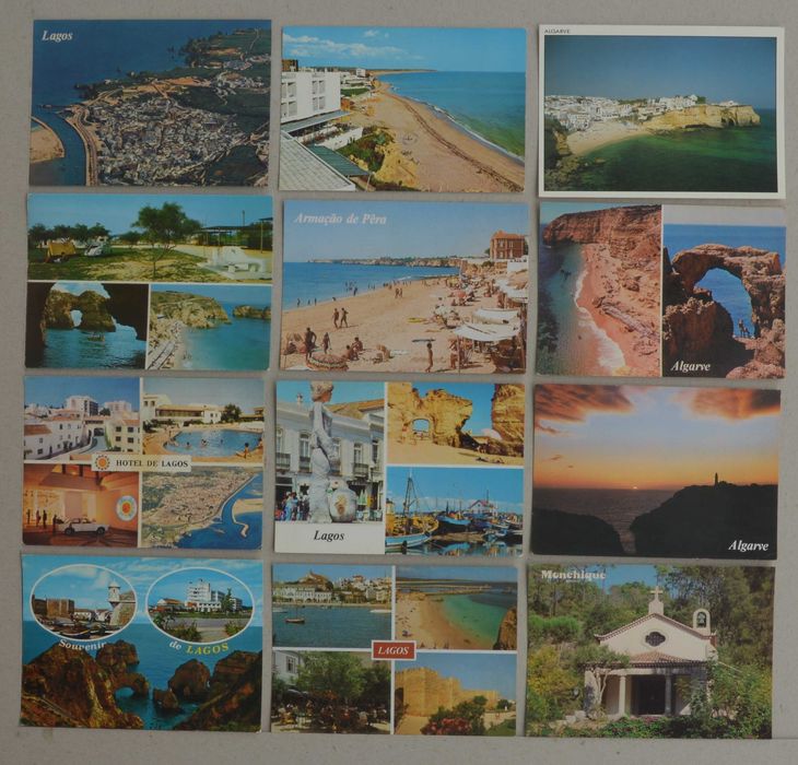 Postais do Algarve 20 unidades    - olx X11313