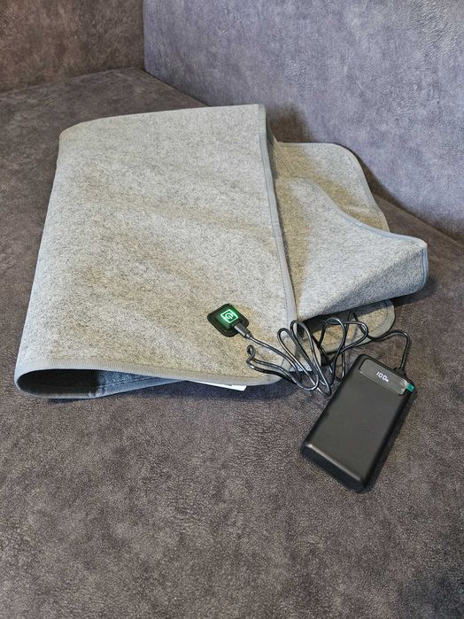 Електропростирадло з підігрівом від Power Bank (USB), 160×80 см