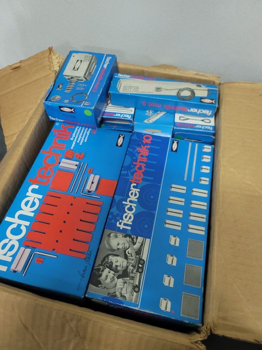 Fischer Technik LEGO Stare Klocki