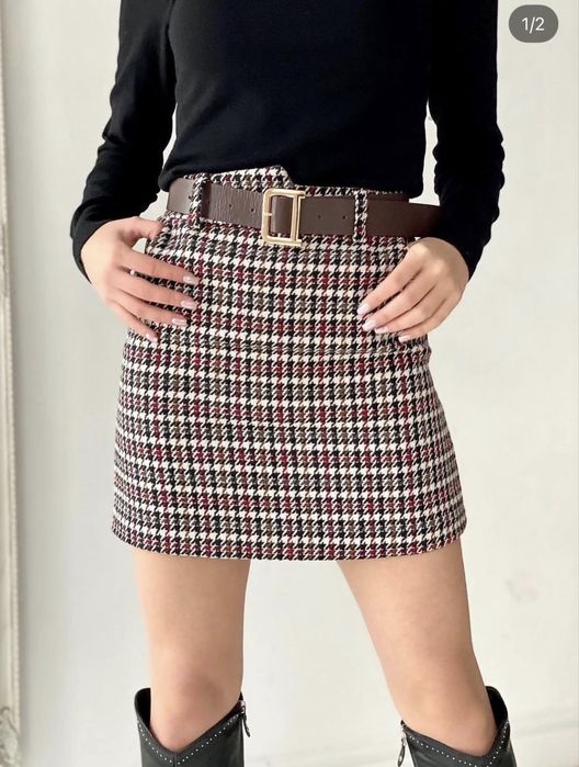 Спідниця твідова S