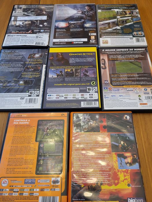Jogos para PC e Playstation