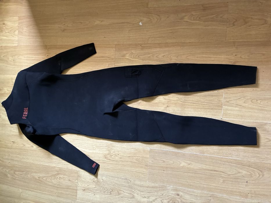 Fato de surf  Feral 4/3 mm LT (Large Tall) – Neoprene Yamamoto – Usado 1 vez