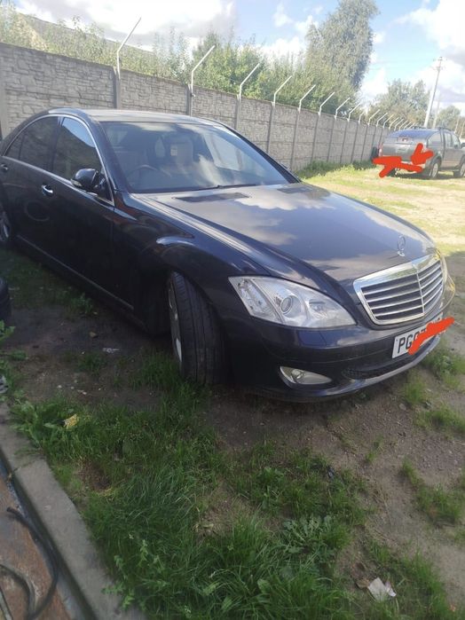 W221 3.2 CDI OM 642 170 tys km  orginalny przebieg .Kod lakier C197