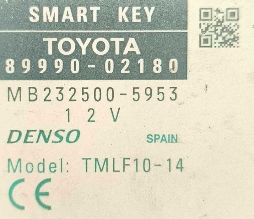 Módulo Eletrónico 89990-02180 - TOYOTA AURIS