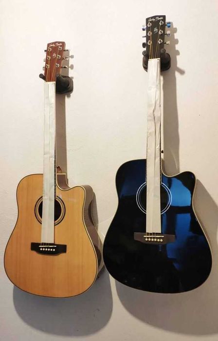 Guitarras acústicas electrificadas NOVAS c/ barra estabilizadora