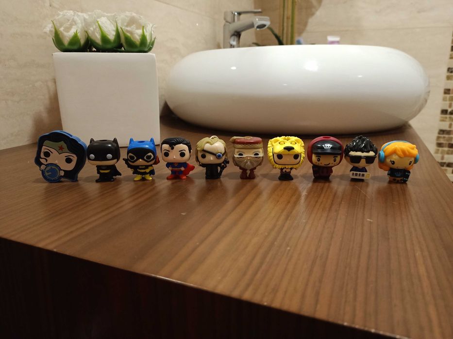 Conjunto 10 Mini Funko Pops