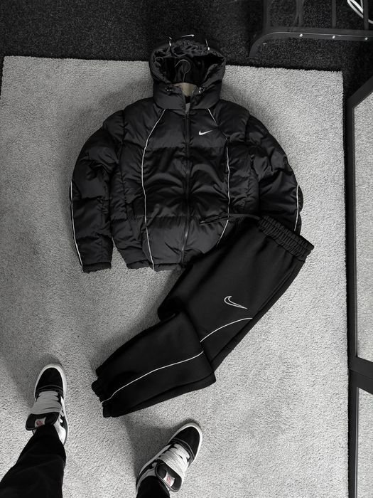 Чоловічий зимовий комплект куртка + штани