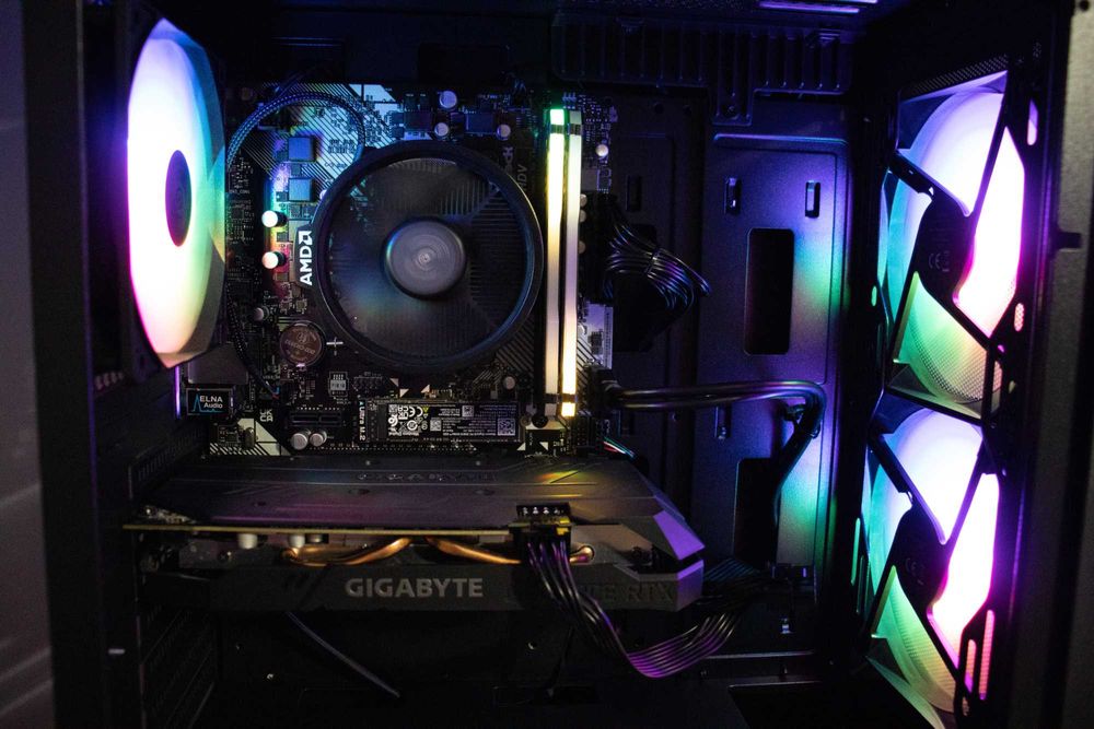 Komputer Gamingowy Ryzen 5 4500 RTX 2060 16GB RAM 512 SSD **DOWÓZ**