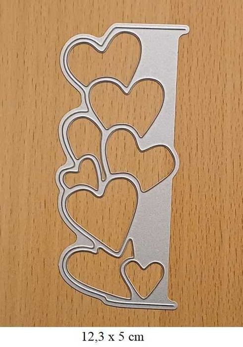 Scrapbooking - wykrojnik brzegowy serce