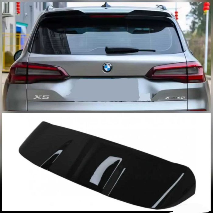 Спойлер на стекло BMW X5 G05 диффузор сплиттер губа пороги сплiтер