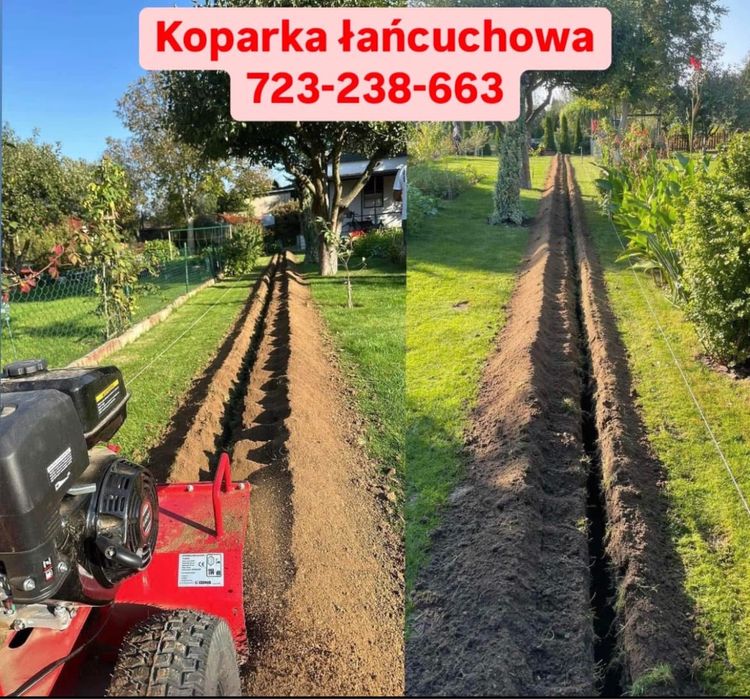 Usługi MINIKOPARKA wynajem & usługi