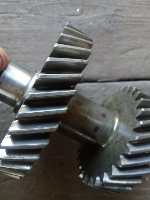 Блок шестерень роздатки Нива Ваз 2121. Пром Вал