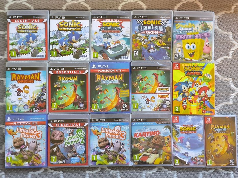 Rayman Legends ps3 essentials NOWA new sealed  PAL Ubisoft
