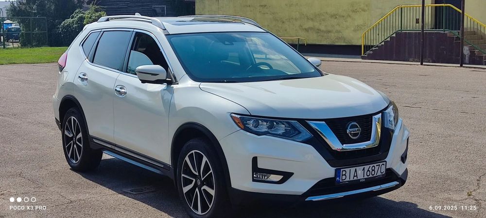 Nissan Rogue X-trial  4x4  full opcja biała perła