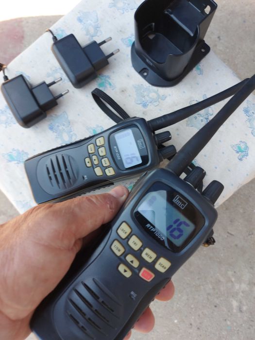 Рации 3 Jmc RTP 1000 с новыми аккумуляторами
