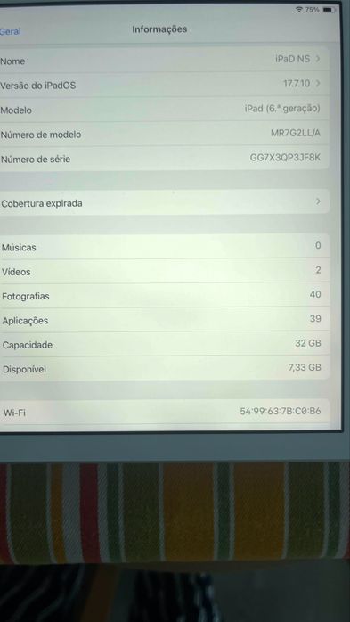 Ipad 6a Geração Como Novo