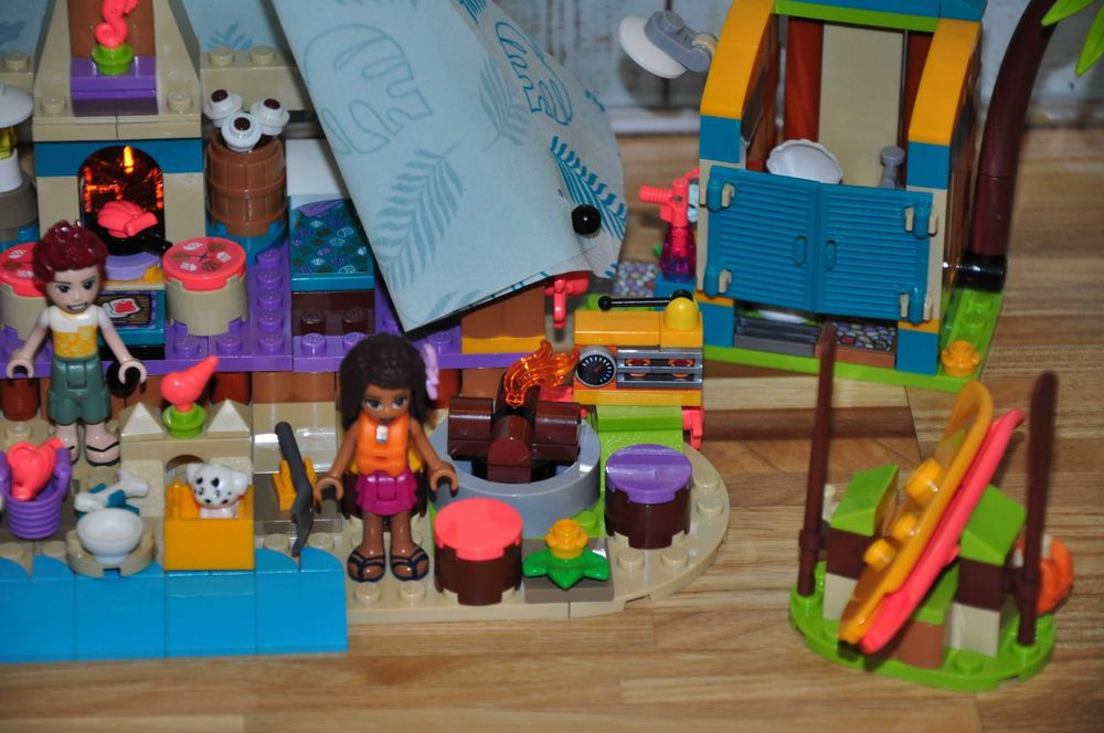 Z0368 Zestaw LEGO Friends 41700-1 Luksusowy kemping na plaży