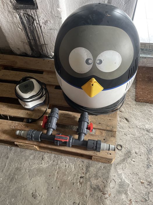 Pompa ciepla wody hewalex pingwin + baypass+ generator chloru