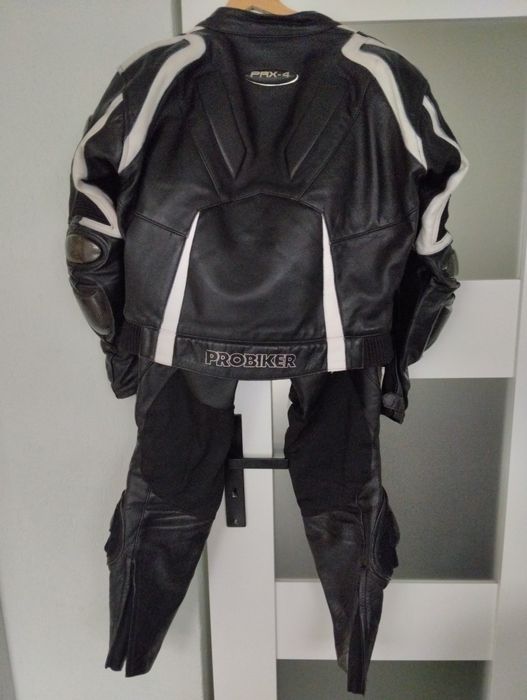 Strój skórzany na motocykl probiker