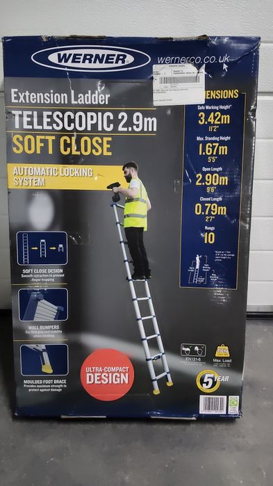 Drabina teleskopowa rozsuwana aluminiowa Werner
