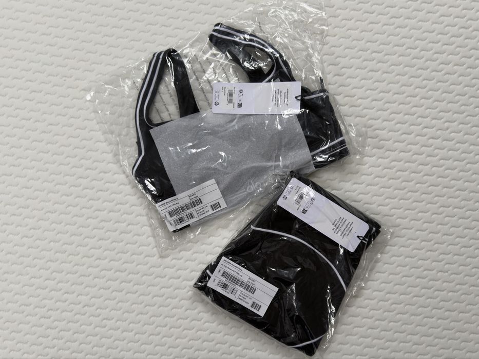 Оригінальний топ Alo Yoga Airbrush Bra • Black • S • Новий