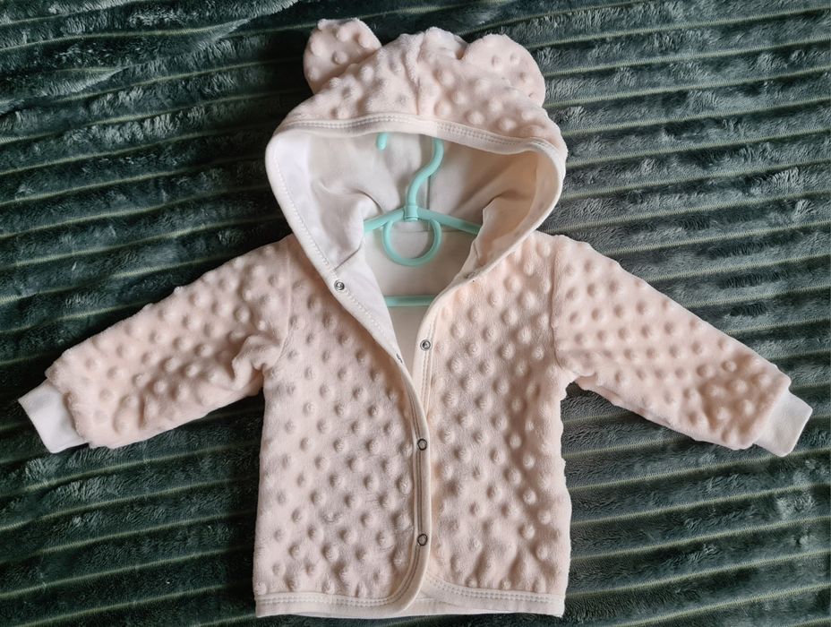 Кофтинка для дівчинки,  кофтинка з капюшоном , м'яка кофтинка