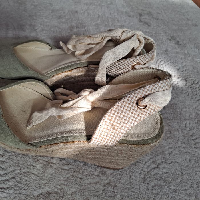 Koturny espadryle Pimkie 41 juttowe oliwkowe