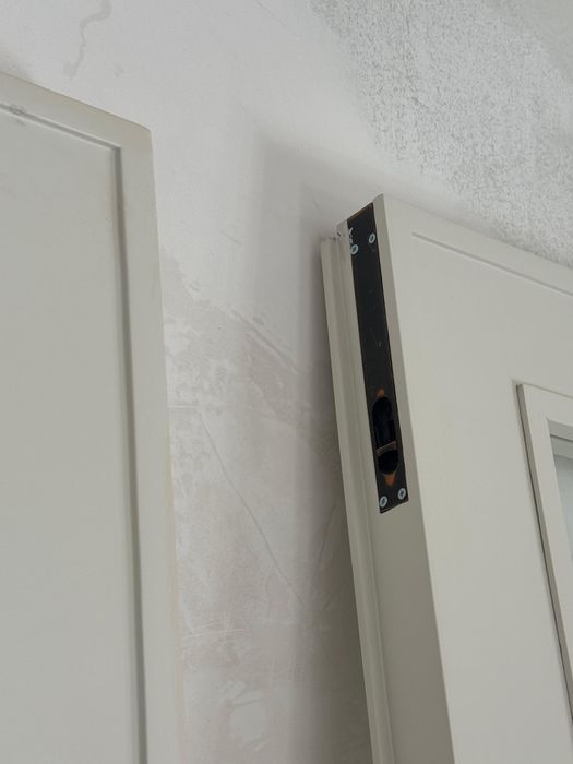 Portas Lacadas Brancas com vidro