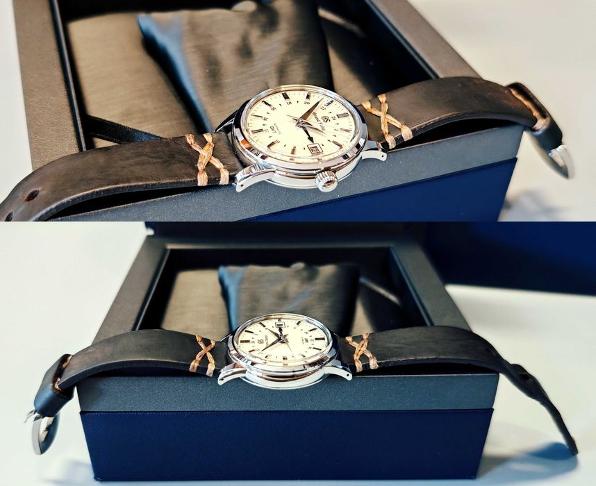 Zegarek Grand Seiko Elegance GMT Automatic SBGM221 Jak Nowy UNIKAT !