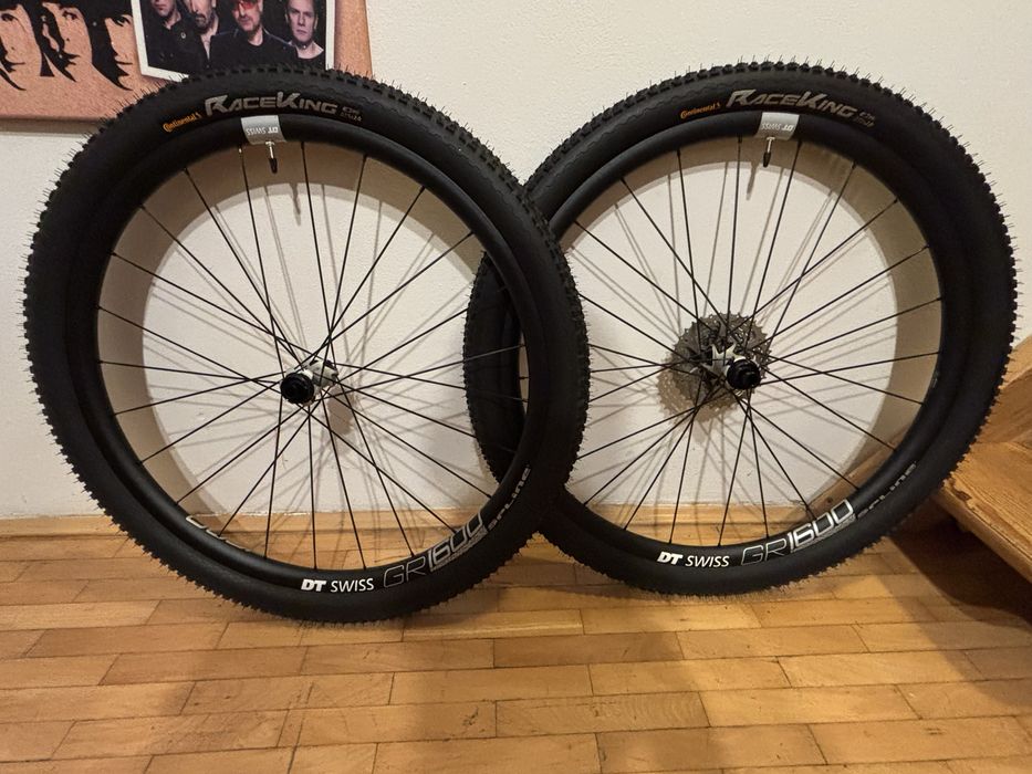 Колеса DT Swiss GR 1600 tubeless ready 650B 27,5 на осях!