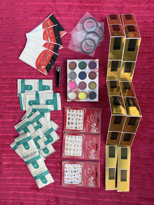 Kit completo manicure e unhas gel