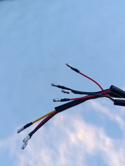 Хвіст для мотоцикла зі стоп сигналом, LED повороти на ендуро крос піт