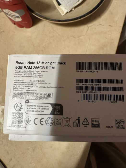 Redimi xiomi Note 13 como novo usado por pouco tem Vendo pela Urgencia