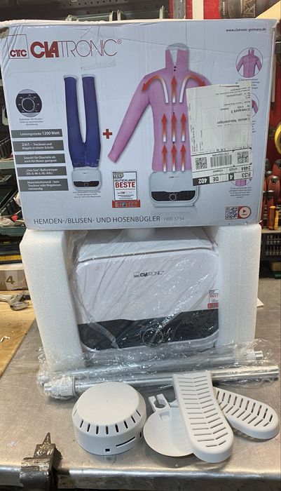 прасувальний манекен Clatronic HBB